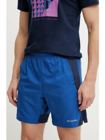 σορτς εξωτερικού χώρου columbia three pitch χρώμα μπλε