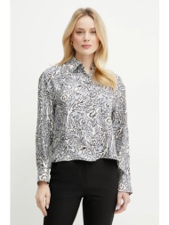 μεταξωτό πουκάμισο weekend max mara χρώμα: μπλε, 2515111131600 100% μετάξι