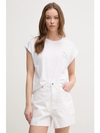 βαμβακερό μπλουζάκι pepe jeans virginia γυναικείο, χρώμα