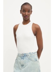 top hugo χρώμα: μπεζ, 50539890 70% βισκόζη, 30% πολυεστέρας