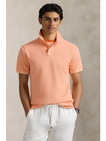 βαμβακερό μπλουζάκι πόλο polo ralph lauren ανδρικό, χρώμα