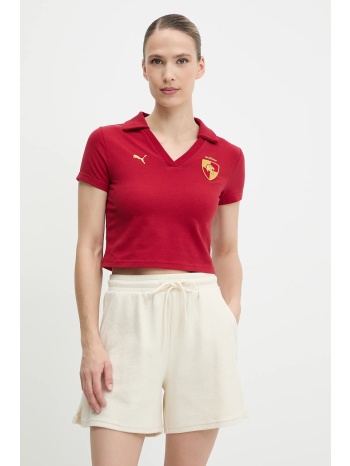 πόλο puma puma x harry potter χρώμα μπορντό, 630097 κύριο