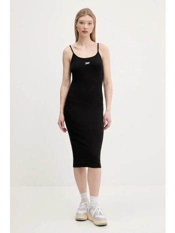 φόρεμα tommy jeans χρώμα μαύρο, dw0dw20330 96% βαμβάκι, 4%