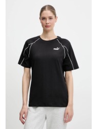 βαμβακερό μπλουζάκι puma χρώμα: μαύρο, 685041 κύριο υλικό: 100% βαμβάκι
πλέξη λαστιχο: 80% βαμβάκι, 