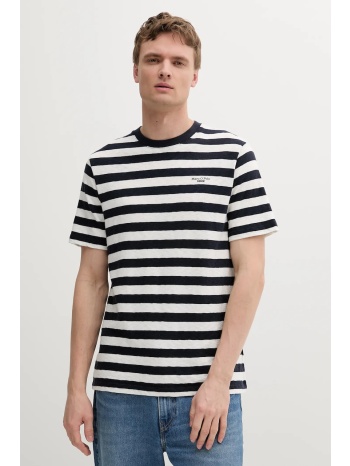 βαμβακερό μπλουζάκι marc o`polo ανδρικό, χρώμα ναυτικό