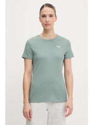 μπλουζάκι puma χρώμα: πράσινο, 685021 κύριο υλικό: 62% πολυεστέρας, 34% βαμβάκι, 4% ελαστάν
πρόσθετο