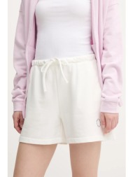 σορτς united colors of benetton χρώμα: άσπρο, 31nb3900q 62% βαμβάκι, 38% πολυεστέρας