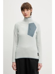 αθλητική μπλούζα mammut aenergy light χρώμα: πράσινο, 1014-05531 υλικό 1: 91% πολυεστέρας, 9% ελαστά