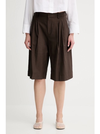 charlie χρώμα καφέ, 2pant01171 50% βισκόζη50% βισκόζη46%