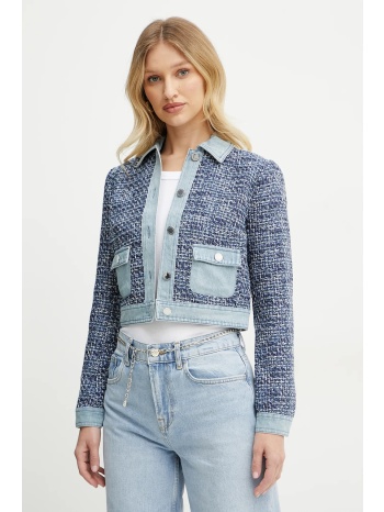 μπουφάν morgan voci χρώμα μπλε, voci κύριο υλικό 68%