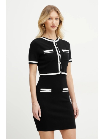 φόρεμα morgan rmbibi χρώμα μαύρο, rmbibi 70% βισκόζη, 30%