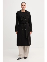 παλτό dkny χρώμα μαύρο ...