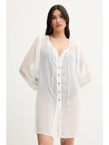 πουκάμισο michael michael kors χρώμα άσπρο, mm2r791 100%