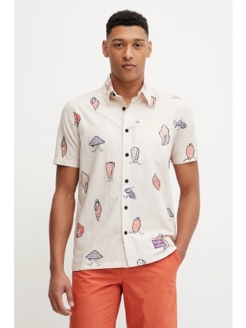 βαμβακερό πουκάμισο picture jean julien ανδρικά, χρώμα