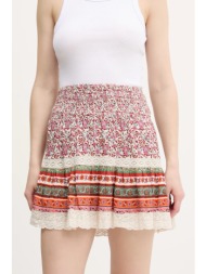 φούστα superdry χρώμα: ροζ, w7210348a-f4c δαντέλα: 100% βαμβάκι
κύριο υλικό: 100% βισκόζη