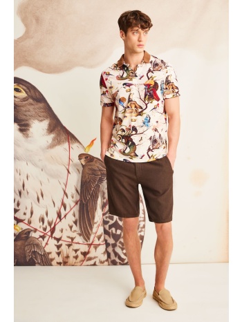 πόλο medicine χρώμα μπεζ 98% βαμβάκι, 2% ελαστάν πλύσιμο