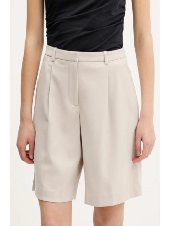 σορτς abercrombie & fitch χρώμα μπεζ, ki149-5182 66%