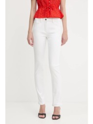 τζιν παντελόνι morgan petroi1 χρώμα: άσπρο, petroi1 62% βαμβάκι, 32% πολυεστέρας, 6% βισκόζη