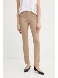 τζιν παντελόνι morgan petroi1 χρώμα: πράσινο, petroi1 62% βαμβάκι, 32% πολυεστέρας, 6% βισκόζη