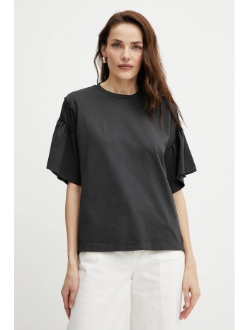 μπλουζάκι pinko χρώμα μαύρο, 104965 a2hx υλικό 1 100%