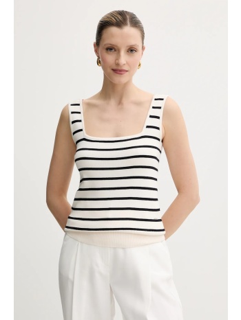 top morgan mdebi χρώμα μπεζ, mdebi 72% βισκόζη, 28%