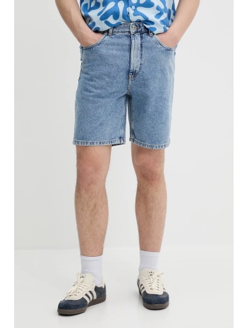 τζιν σορτς solid ανδρικά, χρώμα μπλε, 21107657 100% βαμβάκι