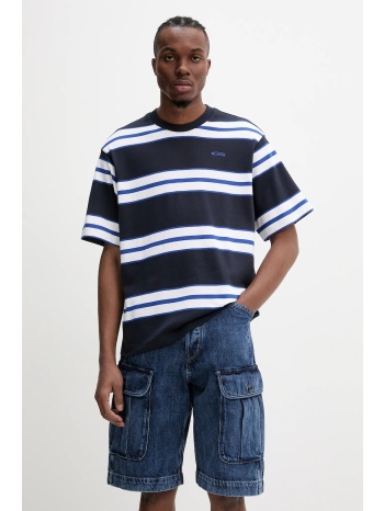 βαμβακερό μπλουζάκι g-star raw ανδρικά, χρώμα ναυτικό