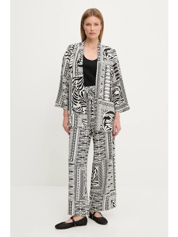 σακάκι και παντελόνι answear lab χρώμα μαύρο 75% βισκόζη