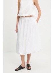 βαμβακερή φούστα answear lab χρώμα: άσπρο κύριο υλικό: 100% βαμβάκι
φόδρα: 100% πολυεστέρας