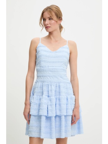 φόρεμα answear lab χρώμα μπλε 95% πολυεστέρας, 5% ελαστάν