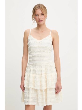 φόρεμα answear lab χρώμα μπεζ 95% πολυεστέρας, 5% ελαστάν