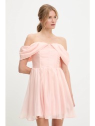 φόρεμα answear lab χρώμα: ροζ κύριο υλικό: 100% πολυεστέρας
πρόσθετο υλικό: 95% πολυεστέρας, 5% ελασ