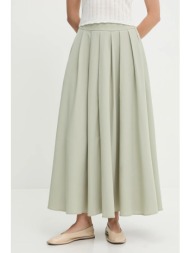 φούστα answear lab χρώμα: πράσινο 62% πολυεστέρας, 32% βισκόζη, 6% ελαστάν