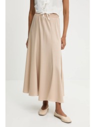 φούστα answear lab χρώμα: μπεζ 97% πολυεστέρας, 3% πολυαμίδιο
