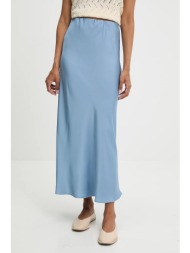 φούστα answear lab χρώμα: μπλε 100% πολυεστέρας