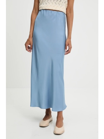 φούστα answear lab χρώμα μπλε 100% πολυεστέρας