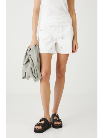 τζιν σορτς medicine χρώμα άσπρο υλικό 1 100% βαμβάκιυλικό