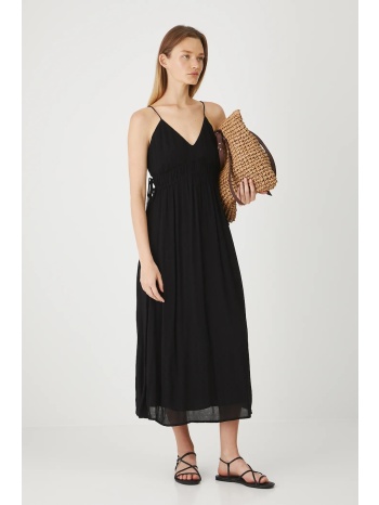 φόρεμα medicine χρώμα μαύρο κύριο υλικό 100%