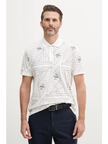 βαμβακερό μπλουζάκι πόλο tommy hilfiger ανδρικό, χρώμα