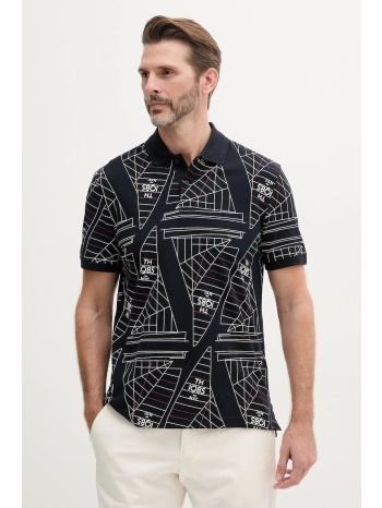 βαμβακερό μπλουζάκι πόλο tommy hilfiger ανδρικό, χρώμα