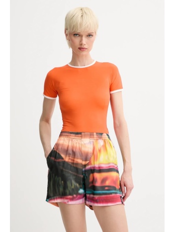 μπλουζάκι sunnei χρώμα πορτοκαλί, prtwwjer009 73%