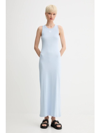 φόρεμα munthe fezza χρώμα μπλε, 255132025562 100% οργανικό