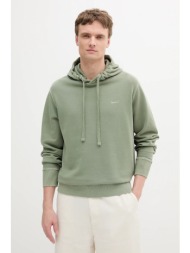 βαμβακερή μπλούζα gant χρώμα: πράσινο, με κουκούλα, 2067035 υλικό 1: 100% βαμβάκι
υλικό 2: 99% βαμβά