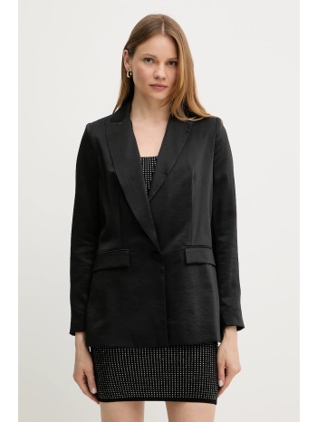 σακάκι morgan vteo.f χρώμα μαύρο, vteo.f κύριο υλικό 49%