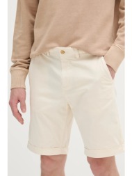 σορτς gant χρώμα μπεζ ...