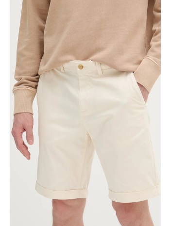 σορτς gant χρώμα μπεζ, 205354 98% bawega, 2% ελαστάν