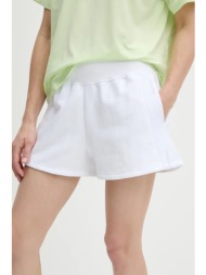 σορτς calvin klein performance χρώμα: άσπρο, lvgws5s807 80% βαμβάκι, 20% πολυεστέρας