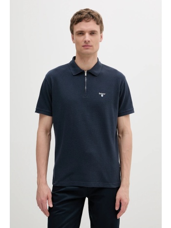 βαμβακερό μπλουζάκι πόλο barbour hingham polo shirt