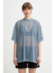 μπλουζάκι won hundred χρώμα: μπλε, 3608-13034 90% ανακυκλωμένος πολυεστέρας, 10% ελαστάν