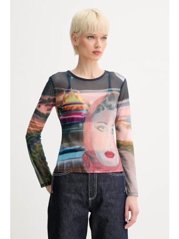 μακρυμάνικο sunnei χρώμα πολύχρωμο, rtwwtop016 75%